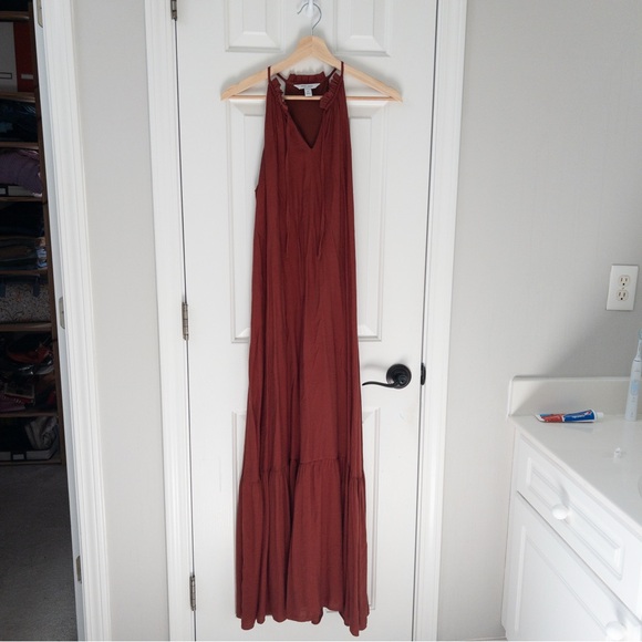 Nine West Dresses & Skirts - Nine West Rust or Terracotta Maxi Dress